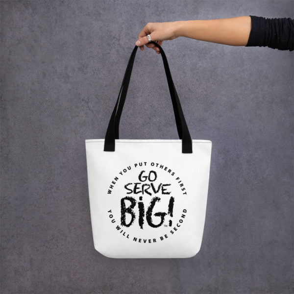Tote Bag Your Home Sold Guaranteed Realty Go Serve Big Logo