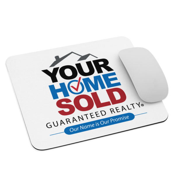 Mousepad with Your Home Guaranteed Realty Logo Stacked