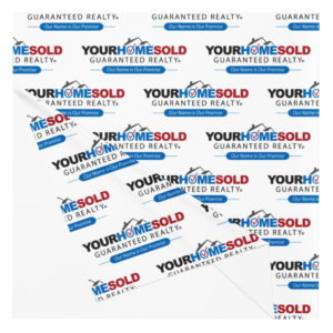 Fabric with Your Home Sold Guaranteed Realty Logo